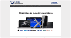 Desktop Screenshot of lisica.fr